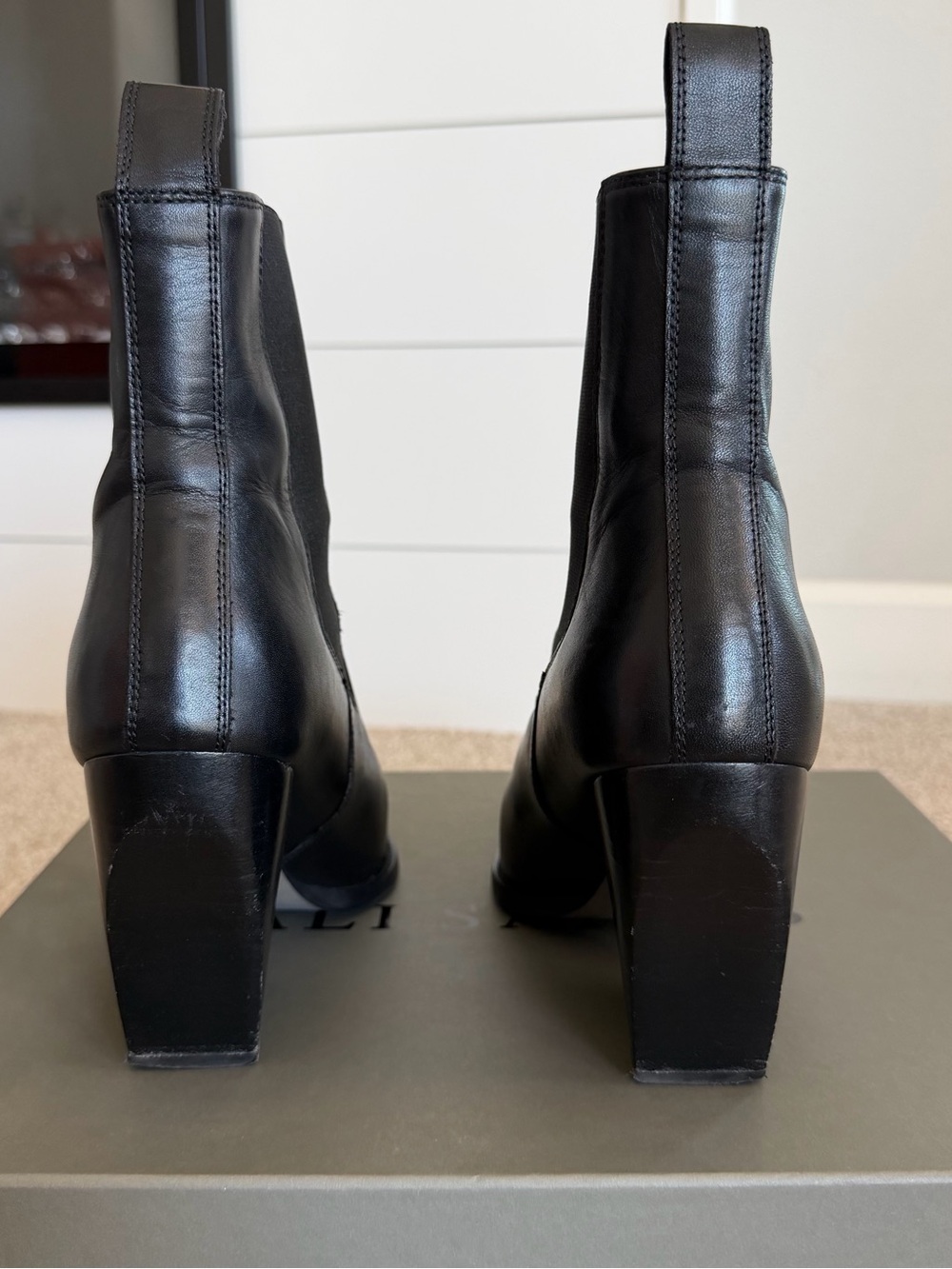 AllSaints Ria Wedge Chelsea Boot - Picture 6 of 13